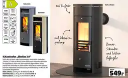Leitermann Baumarkt Kaminofen ,,Slimline 3.0" Angebot