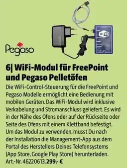 Leitermann Baumarkt WiFi-Modul für FreePoint und Pegaso Pelletöfen Angebot