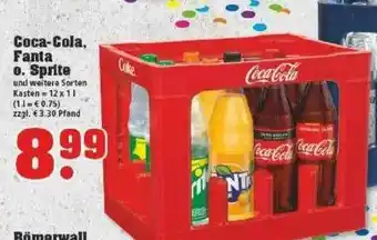 trinkgut Coca Cola, Fanta O Sprite Angebot