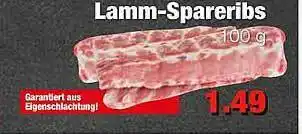 Edeka Scherer Lamm-spareribs Angebot