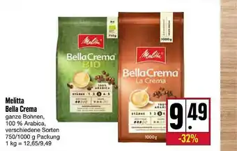 Kupsch Melitta Bella Crema Angebot