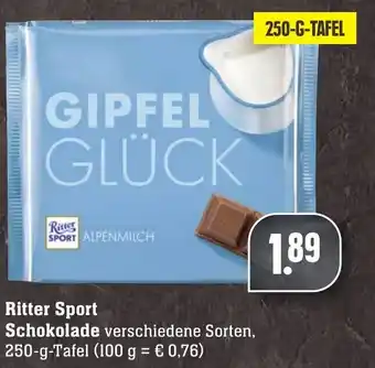 Edeka Neukauf Ritter Sport 250g Angebot