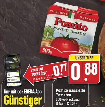 Edeka Neukauf Pomito passierte Tomaten 500g Angebot