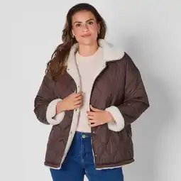 NKD Damen-Steppjacke mit Teddyfleece-Futter Angebot
