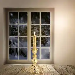 NKD LED-Glaskerze mit Timerfunktion, Höhe ca. 27 cm Angebot