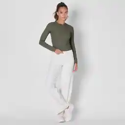 NKD Damen-Sportleggings mit weitem Bein und Umschlagbund Angebot