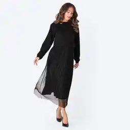 NKD Damen-Kleid mit plissiertem Rock Angebot