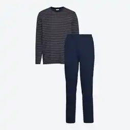 NKD Herren-Pyjama aus Baumwolle mit Streifen, 2-teilig Angebot