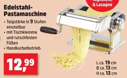 Thomas Philipps Edelstahl-Pastamaschine Angebot