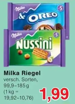 Wiglo Wunderland Milka Riegel Angebot