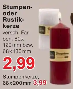 Wiglo Wunderland Stumpen- oder Rustik-kerze Angebot