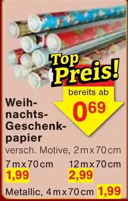 Wiglo Wunderland Weihnachts-Geschenkpapier Angebot