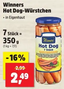 Thomas Philipps Winners Hot Dog-Würstchen Angebot