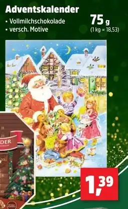 Thomas Philipps Adventskalender Vollmilchschokolade Angebot