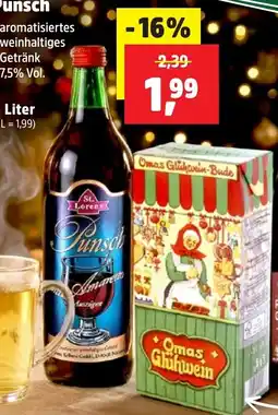 Thomas Philipps St. Lorenz Punsch Amaretto Angebot