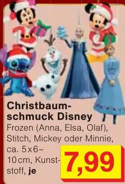 Wiglo Wunderland Christbaumschmuck Disney Angebot
