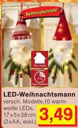 Wiglo Wunderland LED-Weihnachtsmann Angebot