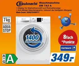 expert Techno Land Bauknecht Waschmaschine AW 7A3 A Angebot
