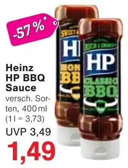 Wiglo Wunderland Heinz HP BBQ Sauce Angebot