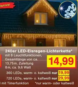 Wiglo Wunderland LED-Eisregen-Lichterkette Angebot