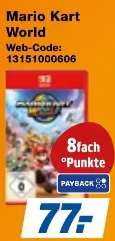 expert Techno Land Mario Kart World Angebot