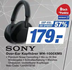 K+B Expert SONY Over-Ear Kopfhörer WH-1000XM5 Angebot