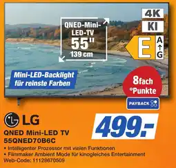 K+B Expert LG QNED Mini-LED TV 55QNED70B6C Angebot