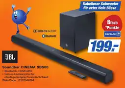 K+B Expert JBL Soundbar CINEMA SB560 Angebot