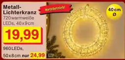 Wiglo Wunderland Metall-Lichterkranz Angebot