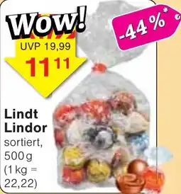 Wiglo Wunderland Lindt Lindor sortiert Angebot