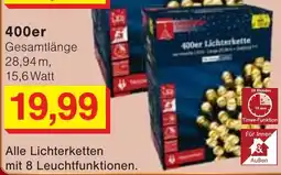 Wiglo Wunderland 400er Lichterkette Angebot