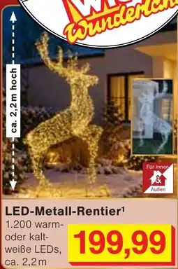 Wiglo Wunderland LED-Metall-Rentier Angebot