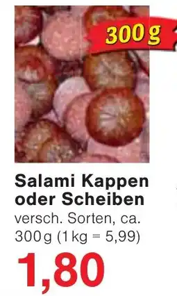 Wiglo Wunderland Salami Kappen oder Scheiben Angebot