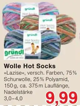 Wiglo Wunderland Wolle Hot Socks Angebot