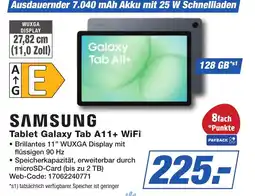 K+B Expert SAMSUNG Tablet Galaxy Tab A11+ WiFi Angebot