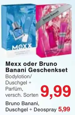 Wiglo Wunderland Mexx oder Bruno Banani Geschenkset Angebot