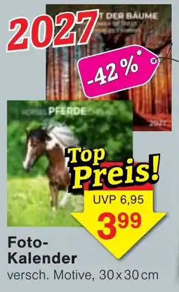 Wiglo Wunderland Foto-Kalender Angebot