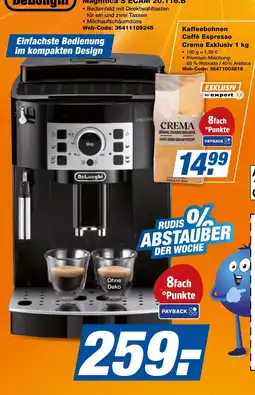 expert Techno Land DeLonghi Magnifica S ECAM 20.116.B Angebot