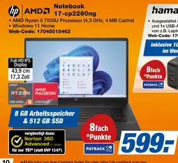 expert Techno Land hp Notebook 17-cp2260ng Angebot