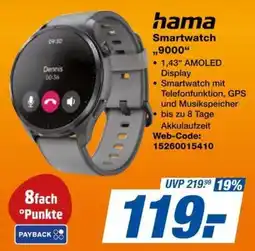 HEM Expert hama Smartwatch Angebot