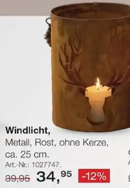 Möbel Inhofer Windlicht Angebot