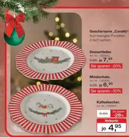 Möbel Inhofer Geschirrserie „Cavallo“ Angebot