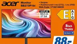 HEM Expert Acer Monitor SB273P1bi Angebot