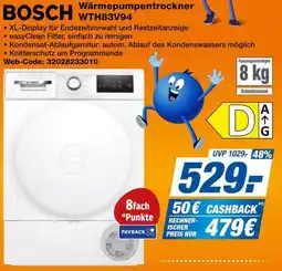 HEM Expert BOSCH Wärmepumpentrockner WTH83V94 Angebot