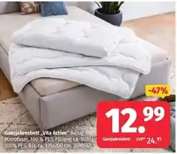 Segmüller Ganzjahresbett „Vita Active“ Bezug Angebot
