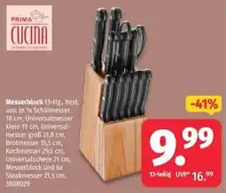 Segmüller Prima Cucina Messerblock Angebot