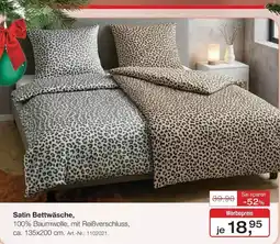 Möbel Inhofer Satin Bettwäsche Angebot
