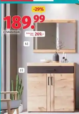 Segmüller Schuhschrank Angebot