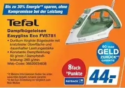 Expert Tefal Dampfbügeleisen Easygliss Eco FV5781 Angebot