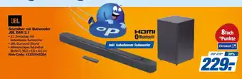 JBL Soundbar mit Subwoofer JBL BAR 2.1